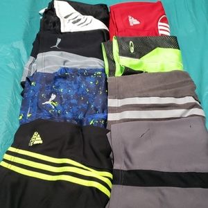 Bundle of 8 pairs boys Jersey shorts